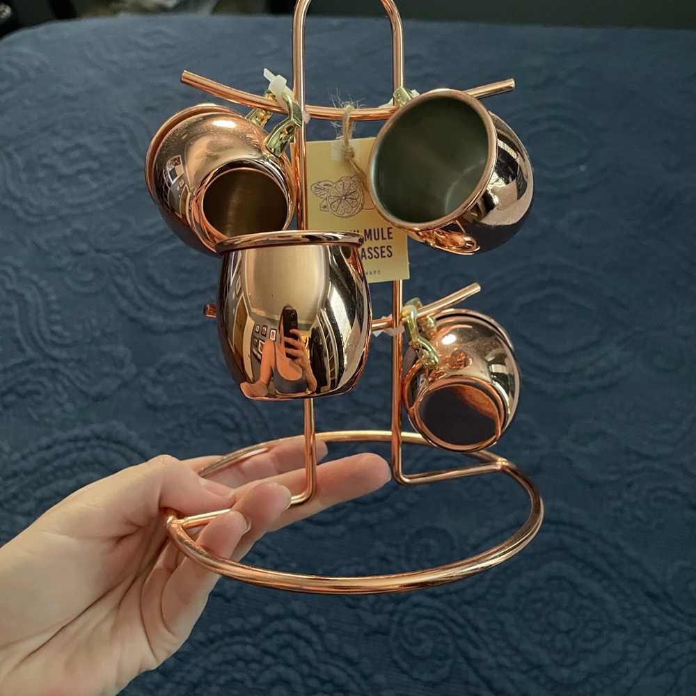 NWT- Moscow Mule Shot Glasses 2 oz